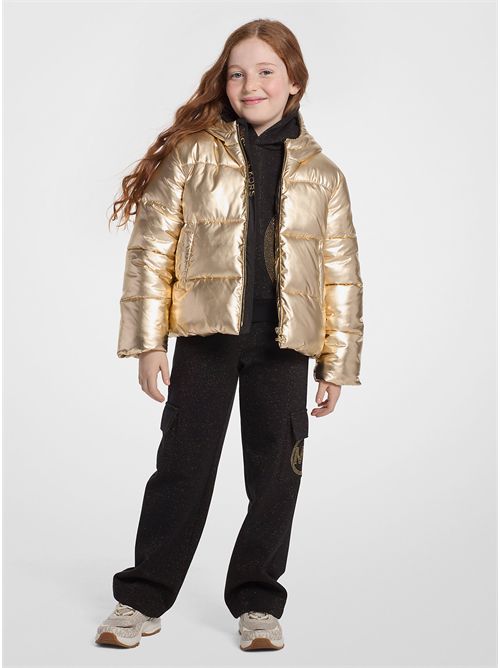 piumino bambina oro MICHAEL KORS | R30187/ORO CHIARO